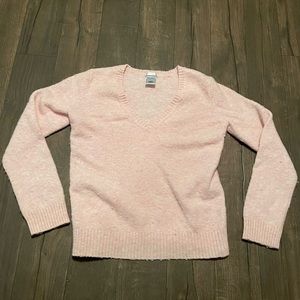Light Pink V Neck Sweater | Old Navy Perfect Fit